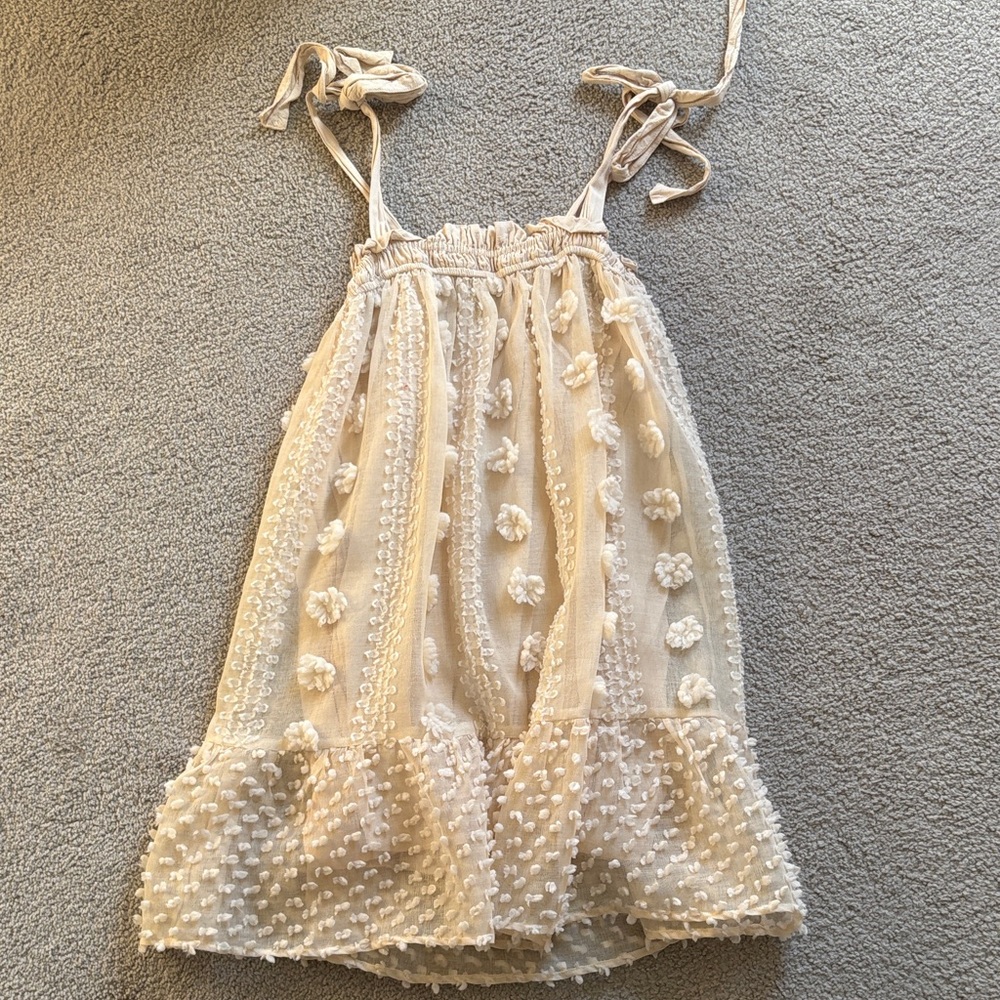 Vici Cream mini Dress